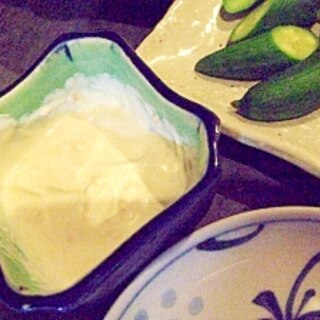 塩ヨーグルトレシピ3☆野菜にマヨミヨーディップ